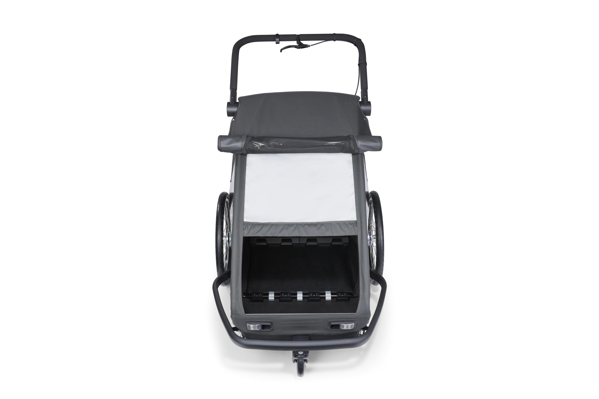 Yuuna modular bike trailer – Kid, Dog, Cargo Moonlight Black 2